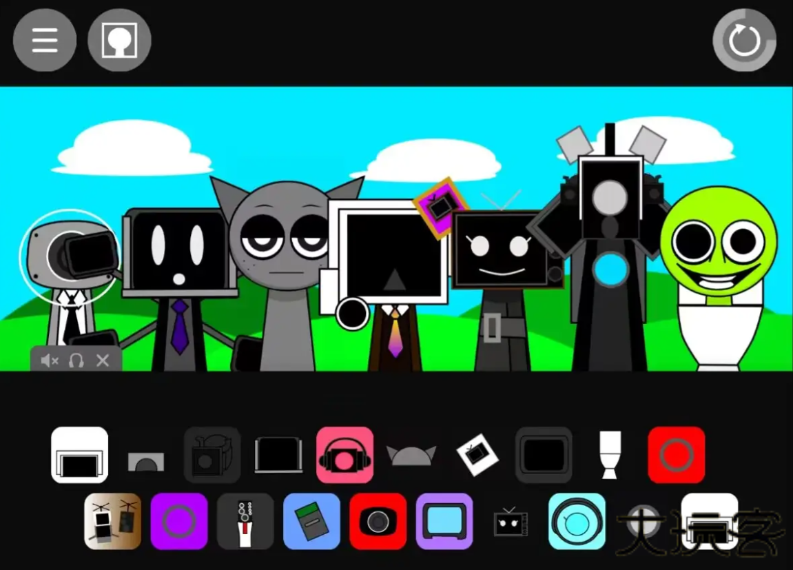 节奏盒子Sprunki马桶人下载 v1.0.0