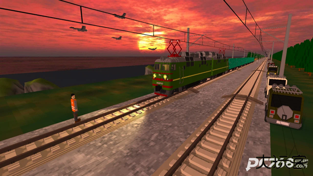 独联体火车模拟器