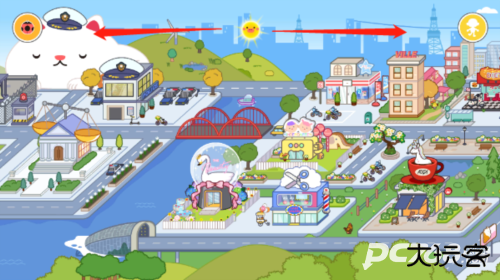 米加小镇圣诞节小屋