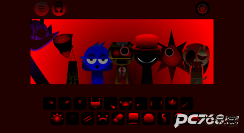 节奏盒子Sprunki1-5阶段混合