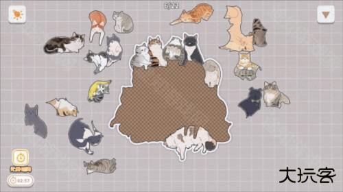 挤在一起的猫猫去广告版图片2