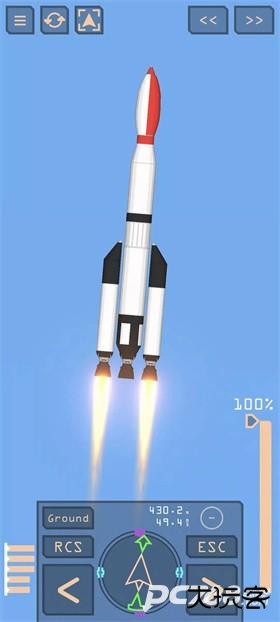 火箭模拟太空计划