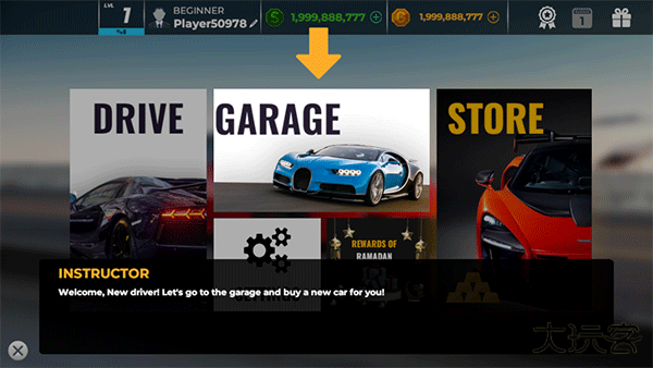 真实停车大师多人赛车游戏
