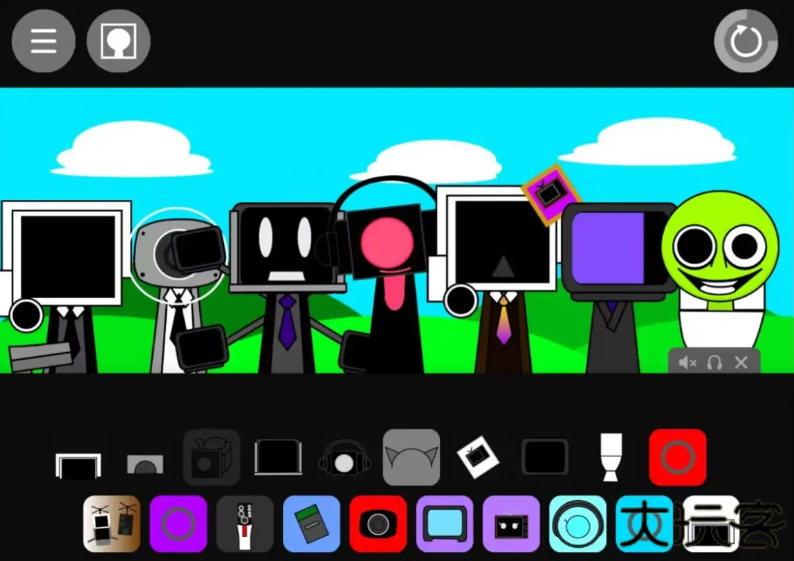 节奏盒子Sprunki马桶人下载 v1.0.0