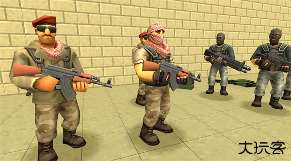 打击盒沙盒和射击内置菜单