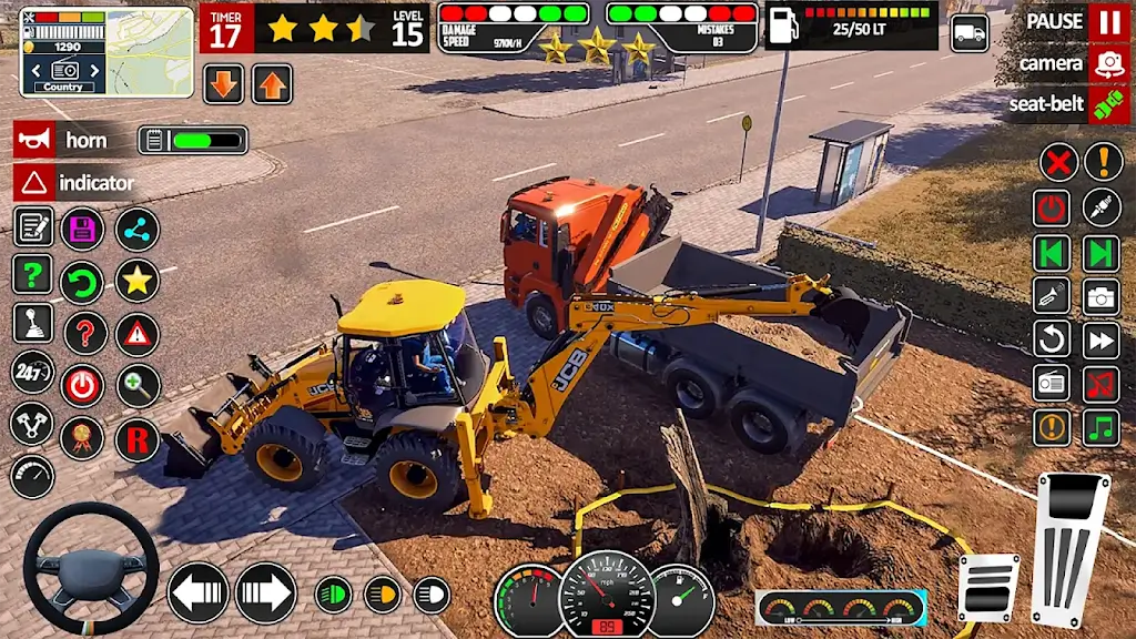 挖沙机JCB卡车下载 v7