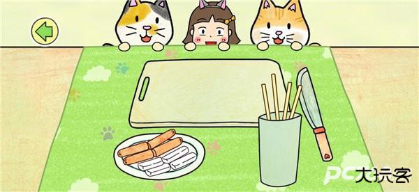 制作夏莉的热狗