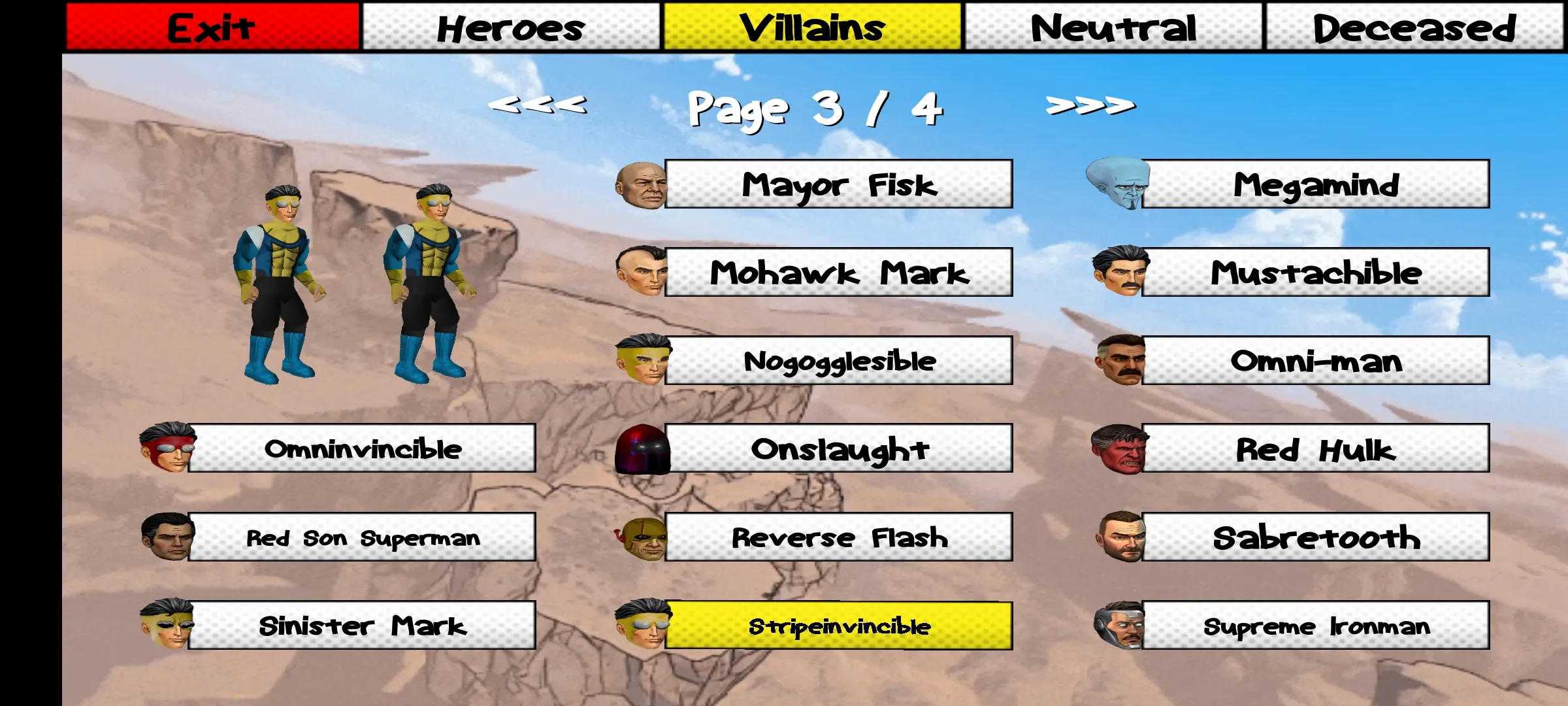 漫威VS无敌少侠下载 vCharlesWayne_DemonKnight