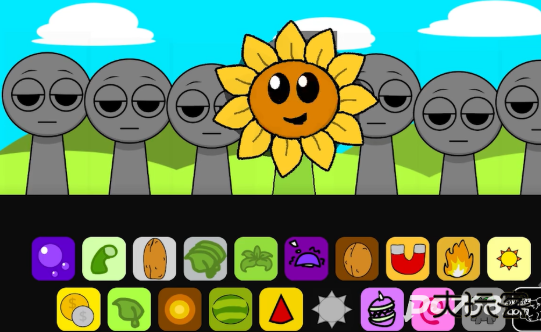 节奏盒子Sprunki植物大战僵尸