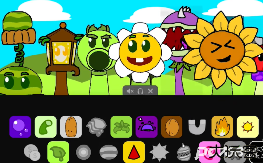 节奏盒子Sprunki植物大战僵尸