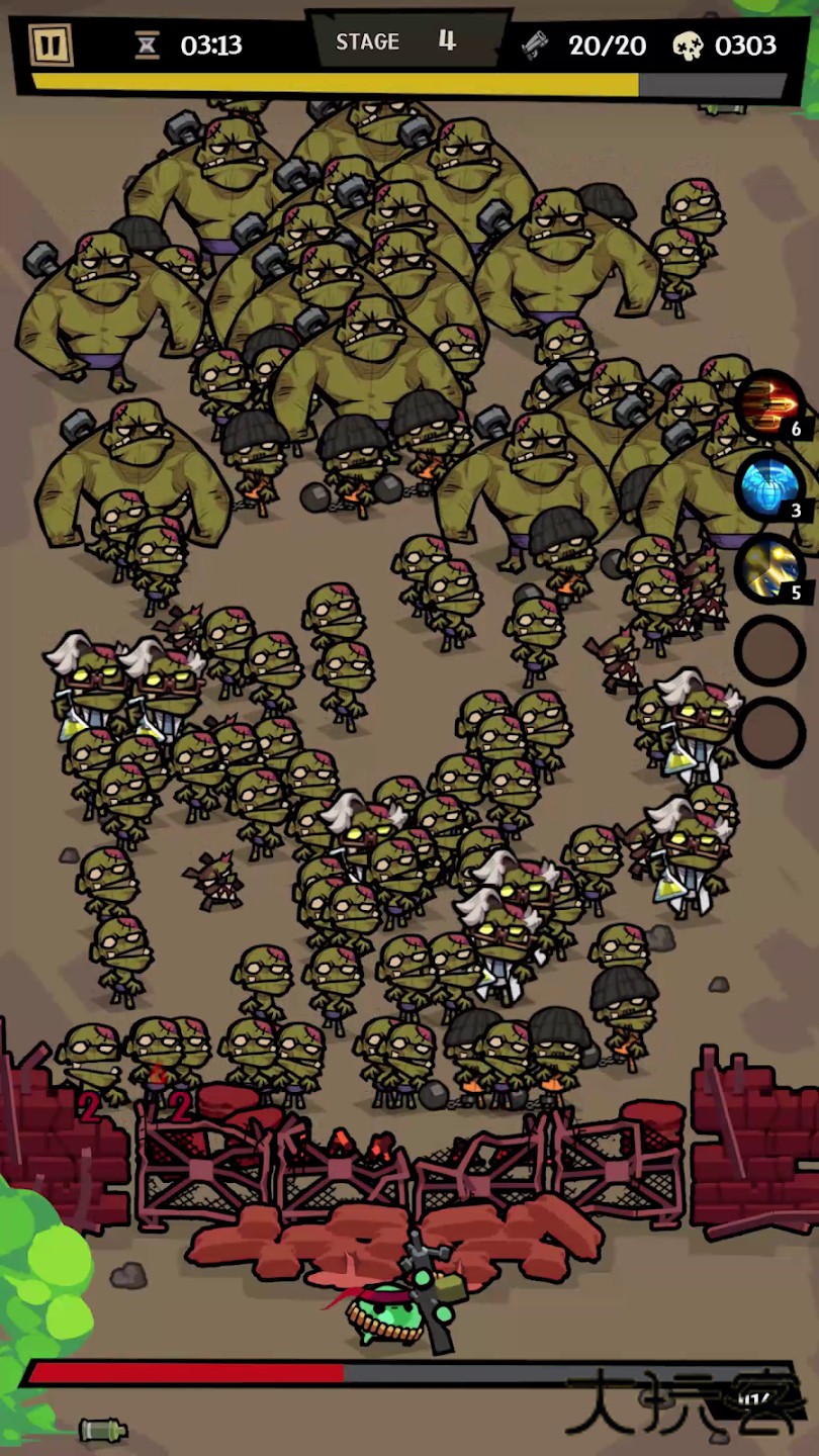 最后的史莱姆僵尸防御