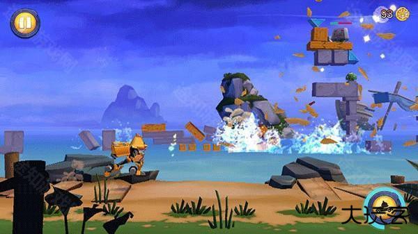 愤怒的小鸟变形金刚无限金币钻石版图片