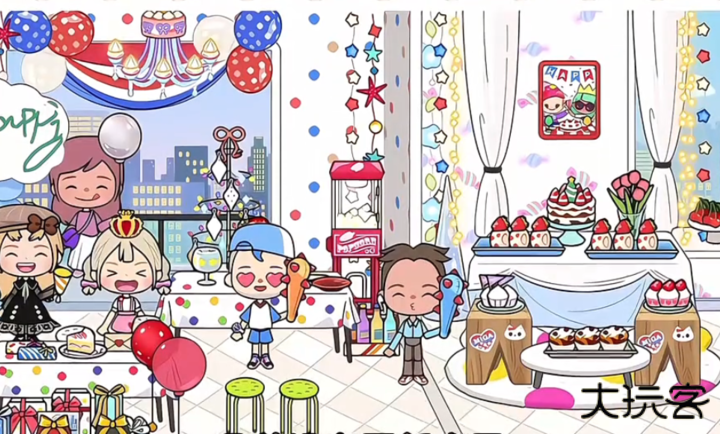 米加小镇世界生日家具包下载 v1.84