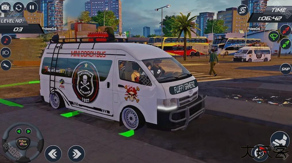 迷你巴士驾驶模拟3D