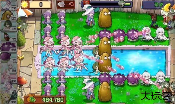 植物娘大战僵尸手机版