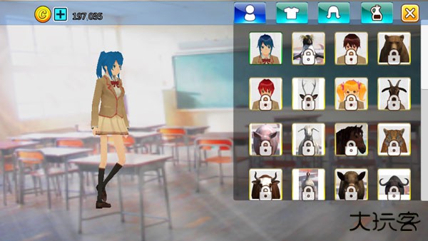 樱花动物校园模拟器