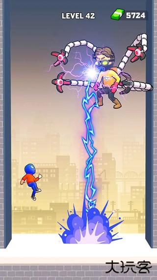 摇摆英雄绳索战士