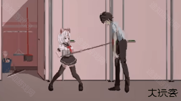 白毛少女大战僵尸