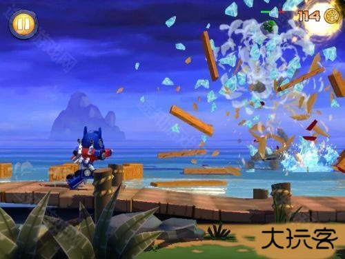 愤怒的小鸟变形金刚mod菜单版