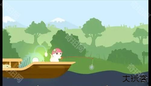 小猫钓鱼图片10