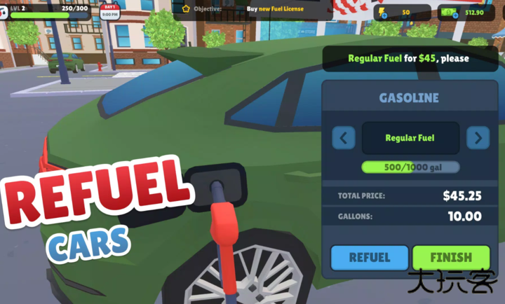 我的加油站模拟器