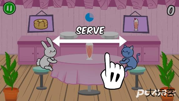 兔子薄煎饼和猫奶昔