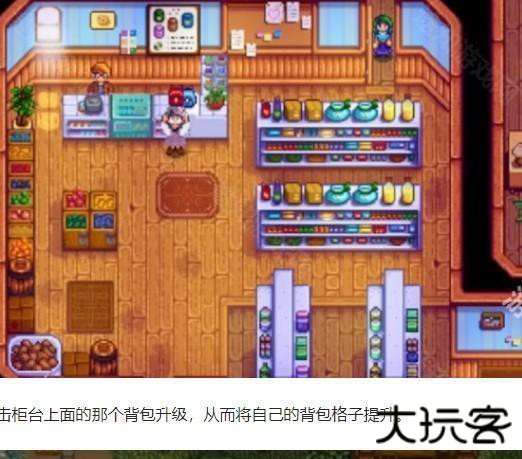 星露谷物语背包格子怎么增加