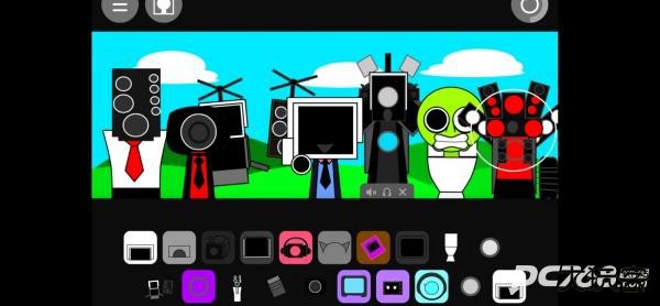 节奏盒子Sprunki马桶人