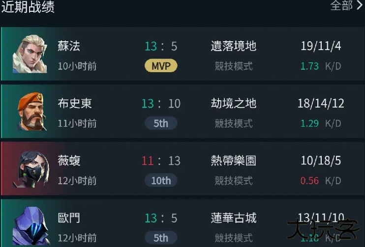 瓦罗兰特战绩查询app