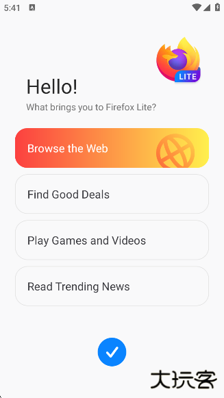 火狐浏览器精简版中文版最新版(Firefox Lite)
