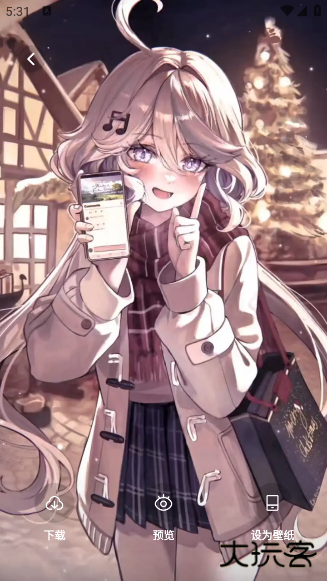 米可动漫壁纸最新版