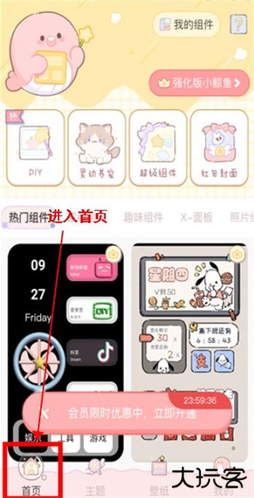 鲸鱼小组件安卓版