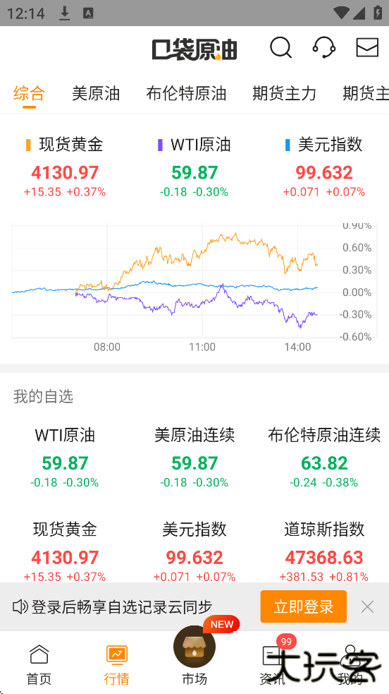 口袋原油软件下载安装最新版本