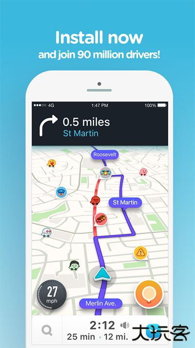 waze下载 v5.3.0.2chuppitorelease