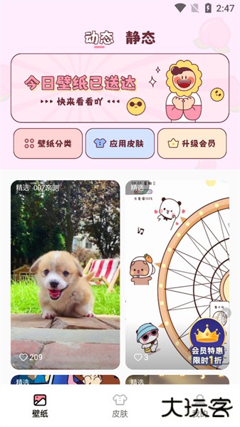 白桃壁纸安卓手机版