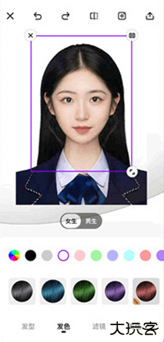 换发型测脸型软件