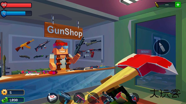 像素人大战僵尸手游