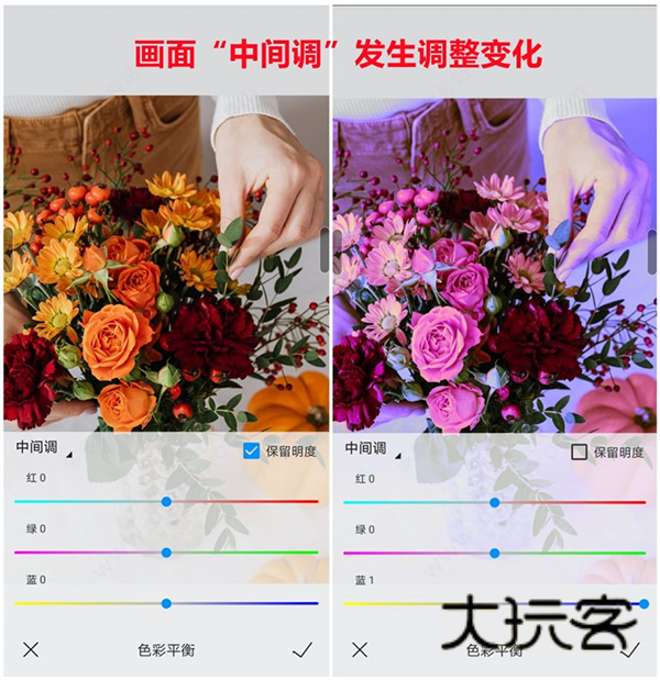 新增色彩平衡滤镜配图3
