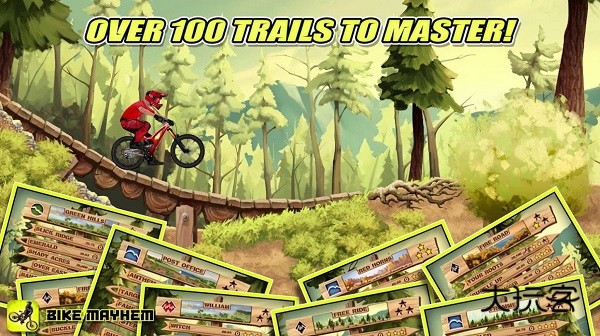 山地自行车赛手机版(bikemayhem)