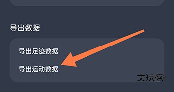 怎么导出运动数据配图3