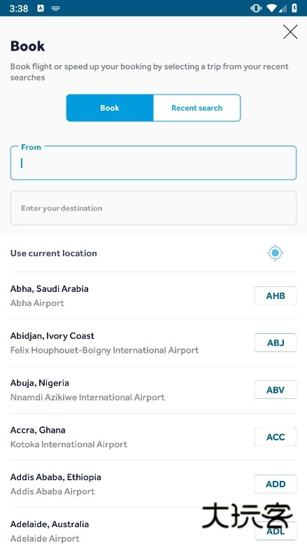 flydubai航空公司APP截图3