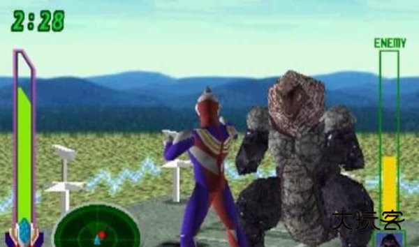 迪迦戴拿两个新的光游戏