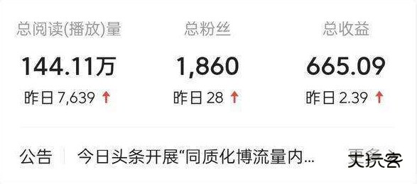 如何计算头条的收益配图1