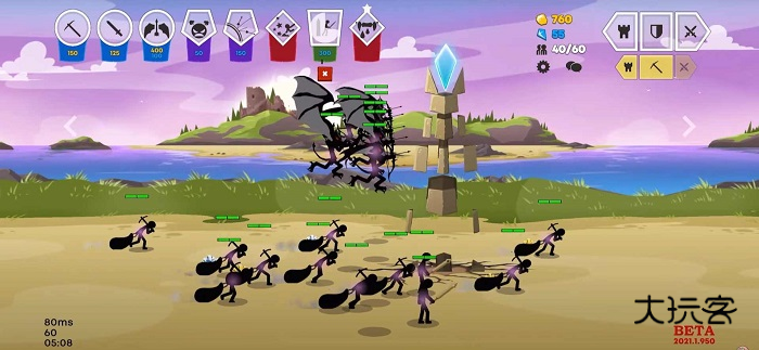 火柴人战争遗产3汉化版内置mod菜单