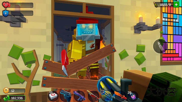 像素人大战僵尸手游