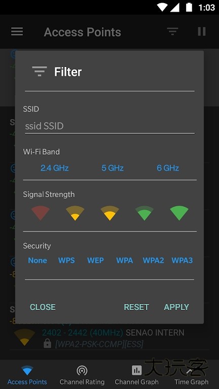 WiFiAnalyzer(Wifi分析优化工具)V3.2.2安卓版
