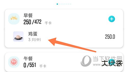 热量减肥法食物记录