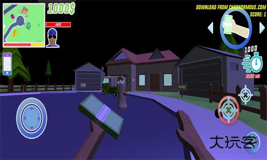 沙雕模拟器恐怖奶奶模组手游