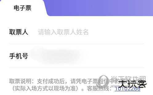 摩天轮票务电子票