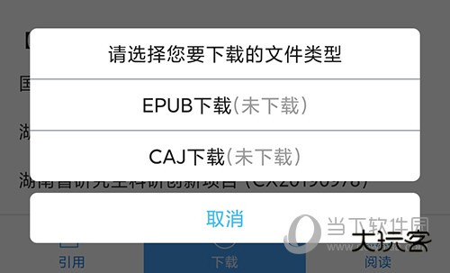 全球学术快报文件类型
